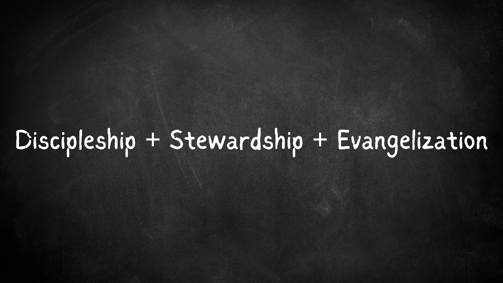 Discipleship, Stewardship & Evangelization